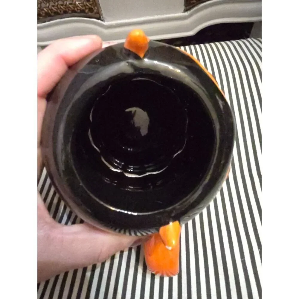 Johanna Parker Halloween Devil Mug Retro Style Folk Art